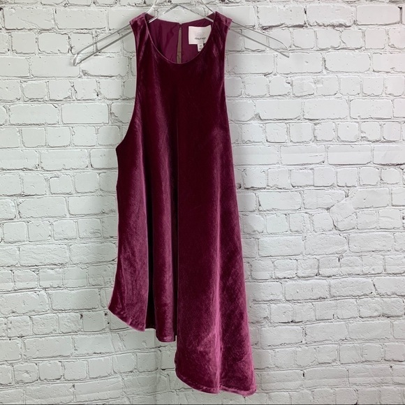 cinq a sept Tops - CINQ A Sept Velvet Dylan Asymmetrical Top XS